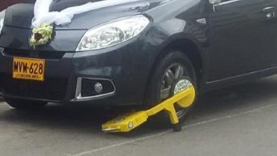 Carro nupcial . Foto: Suministrada.