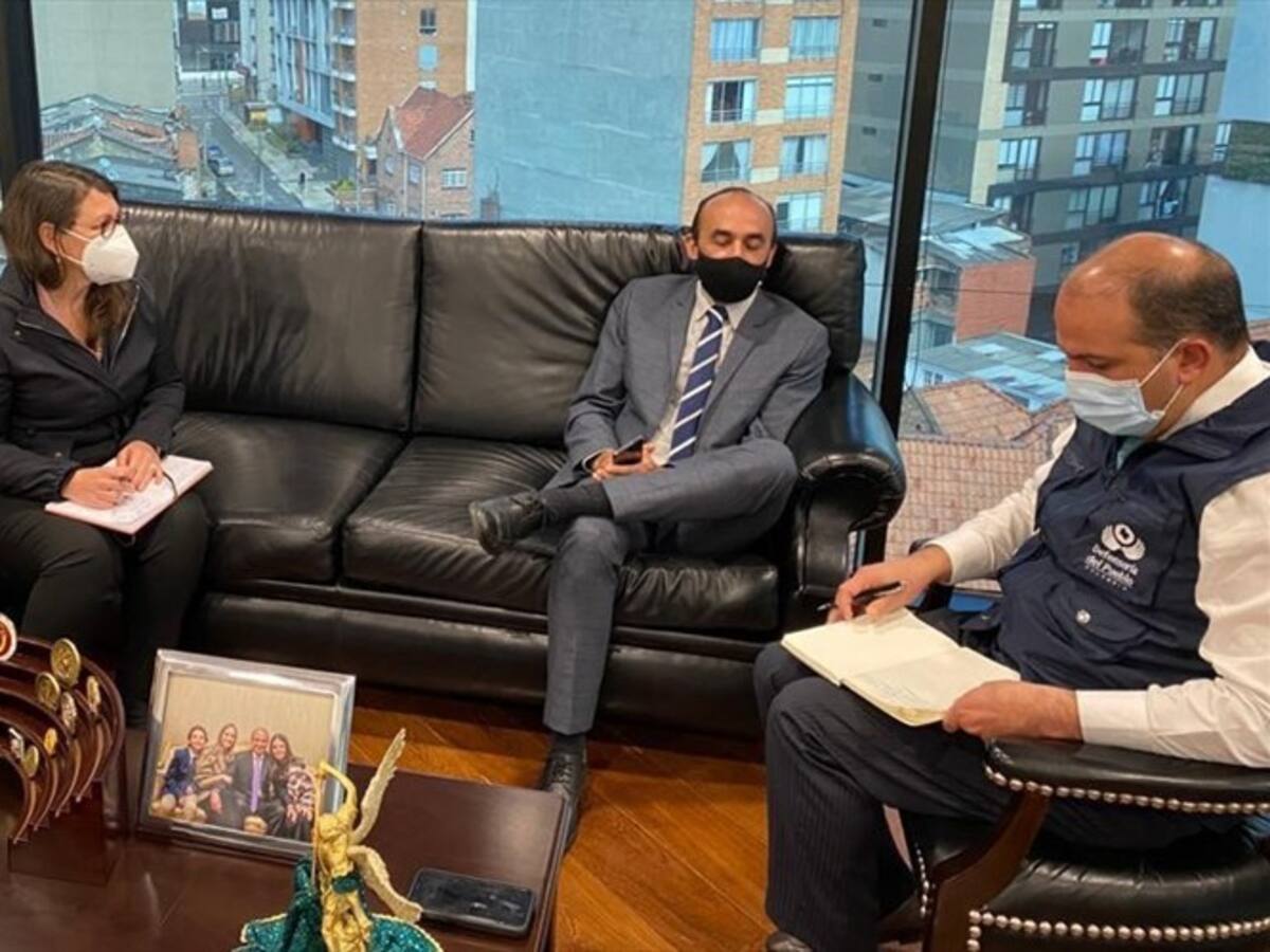 Representante de la ONU y defensor Camargo analizaron garantías a manifestantes