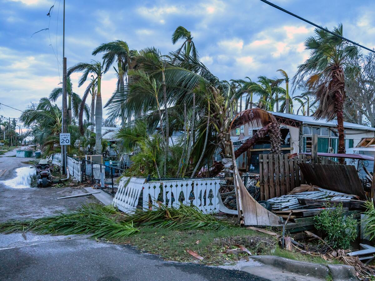 La crisis climática potenció lluvias y vientos destructivos de Milton, según científicos