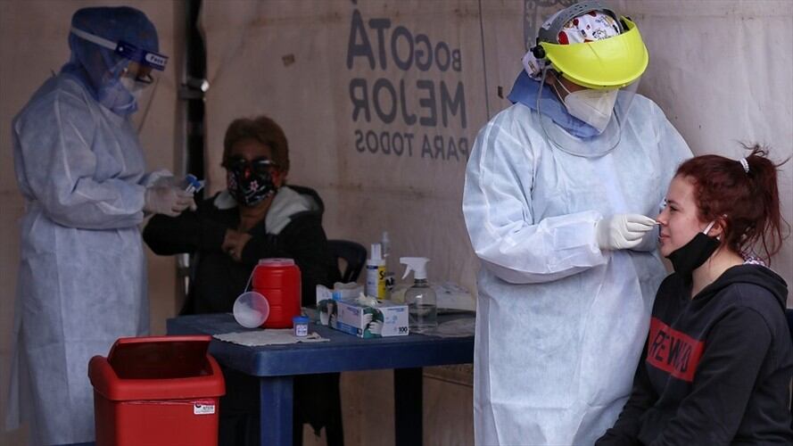 Casos de COVID-19 en Colombia. Foto: Colprensa