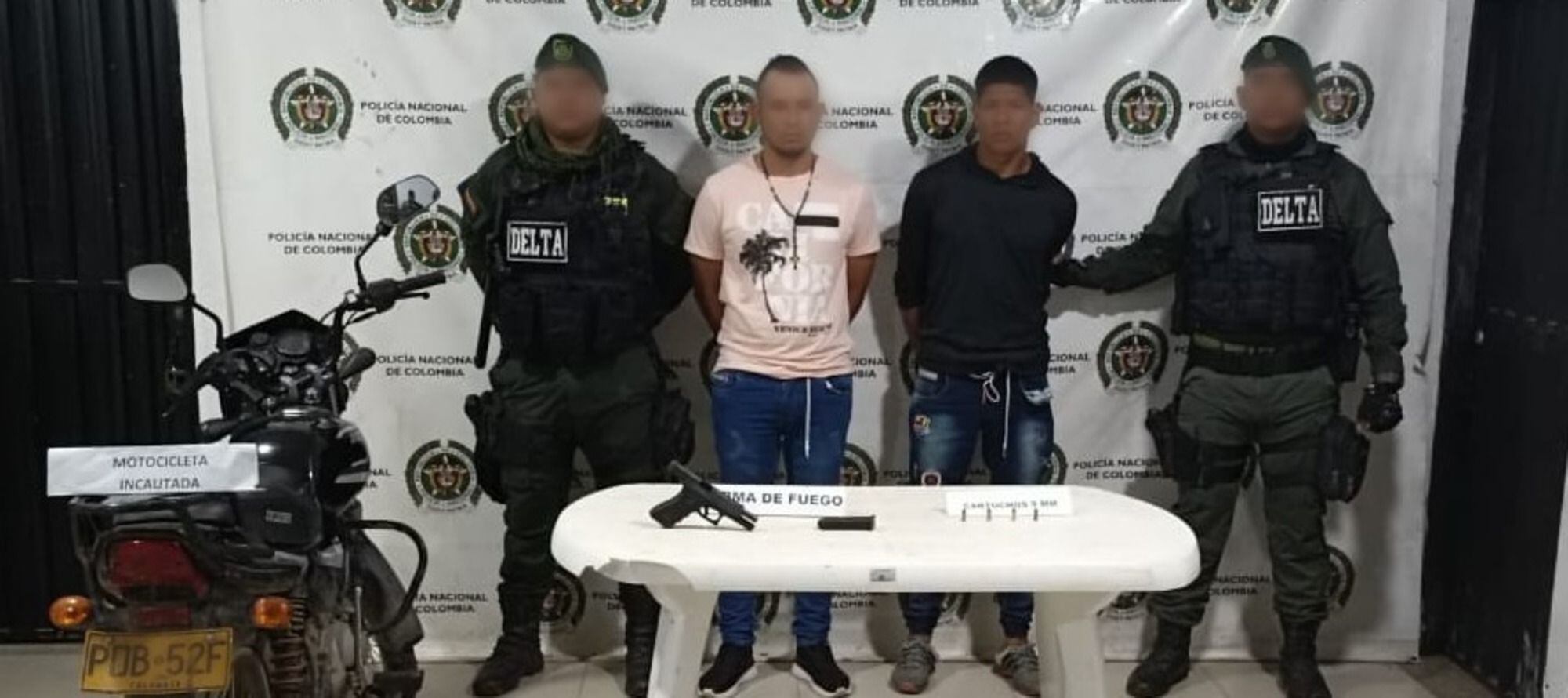 Capturados / Policía del Magdalena 