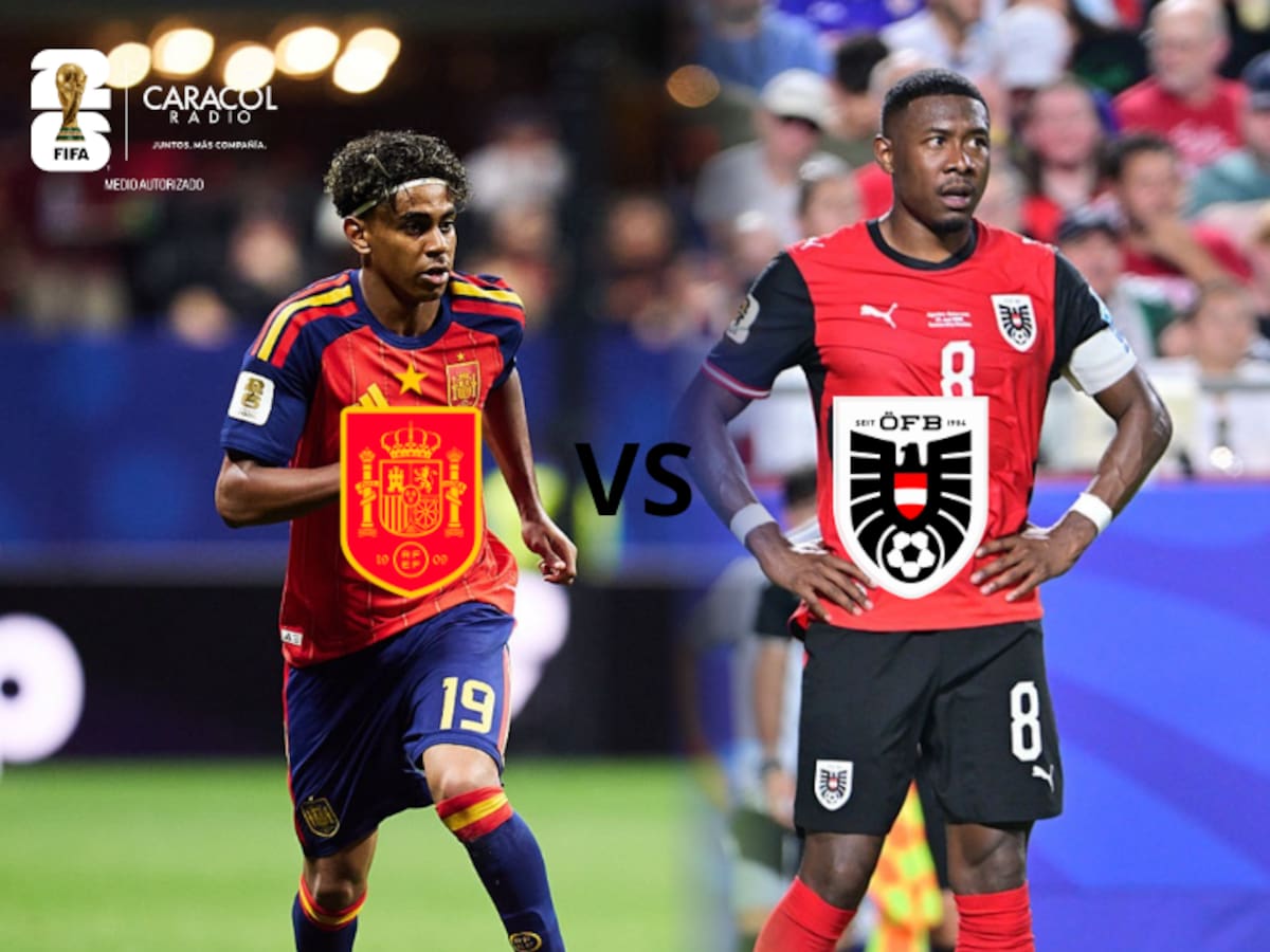 🔴 España vs Austria EN VIVO | Siga la transmisión del partido de los dieciseisavos del Mundial 2026
