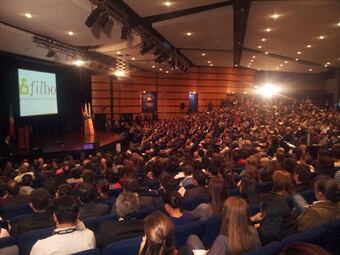 Inauguración de la edición número 26 de la Feria Internacional del Libro de Bogotá. Foto: W radio.