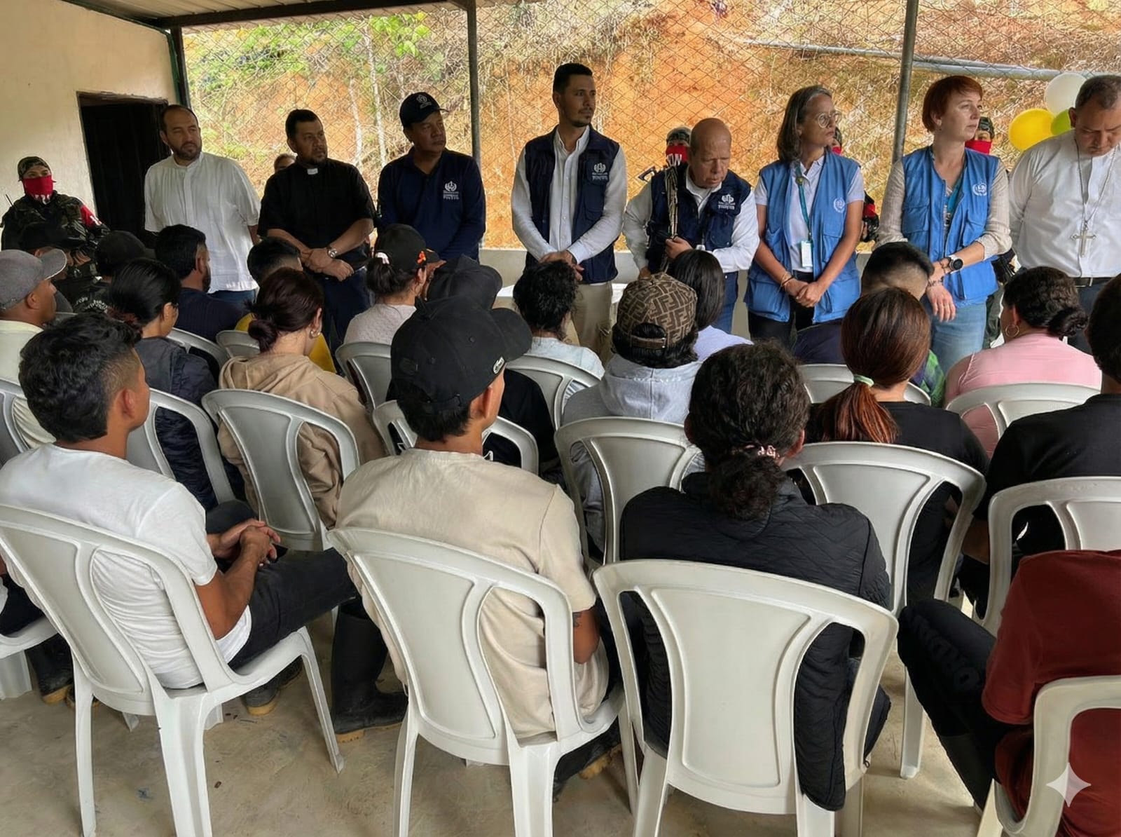 28 personas que estaban en poder del ELN fueron dejadas en libertad en la región del Catatumbo. / Foto: Cortesía.