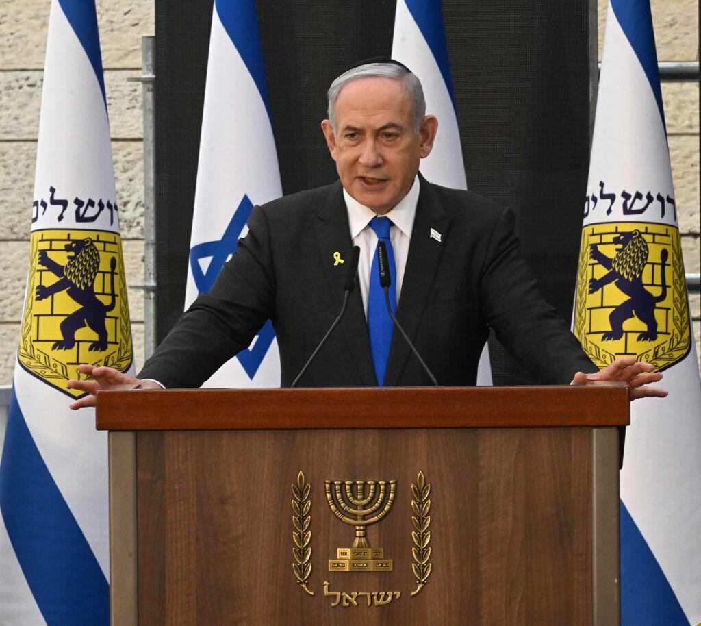 Benjamin Netanyahu. (Foto: DEBBIE HILL/POOL/AFP via Getty Images)