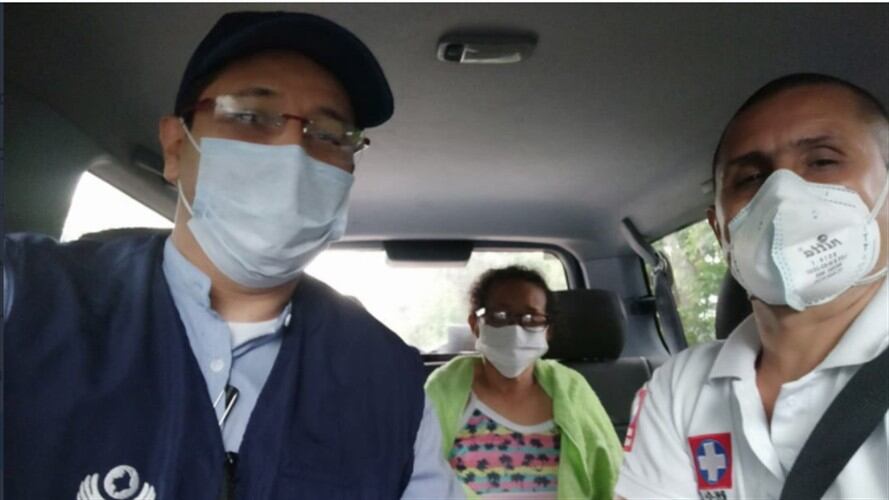 María Guillermina Bello. Foto: Twitter Defensoría del Pueblo