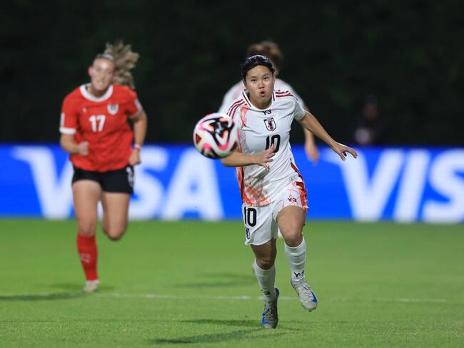 Austria vs. Japón. Foto: Getty Images.