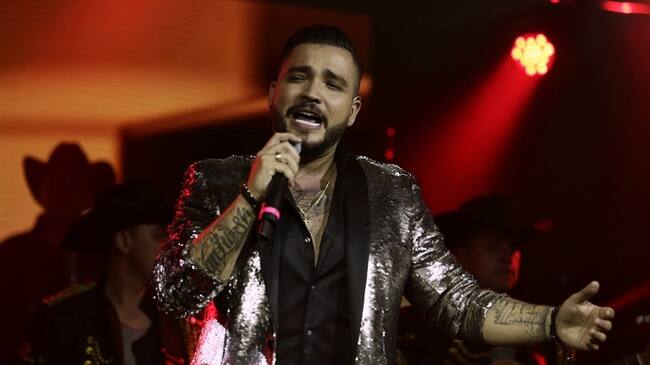 Cantante de música popular Jessi Uribe. Foto: Colprensa - Sofía Toscano