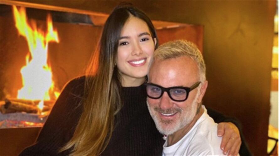 Gianluca Vacchi y Sharon Fonseca anuncian el nacimiento de su hija. Foto: Instagram gianlucavacchi