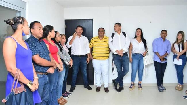 En Puebloviejo denuncian que anterior alcalde dejó sin sillas al palacio municipal. Foto: Cortesía
