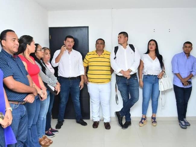 En Puebloviejo denuncian que anterior alcalde dejó sin sillas al palacio municipal. Foto: Cortesía