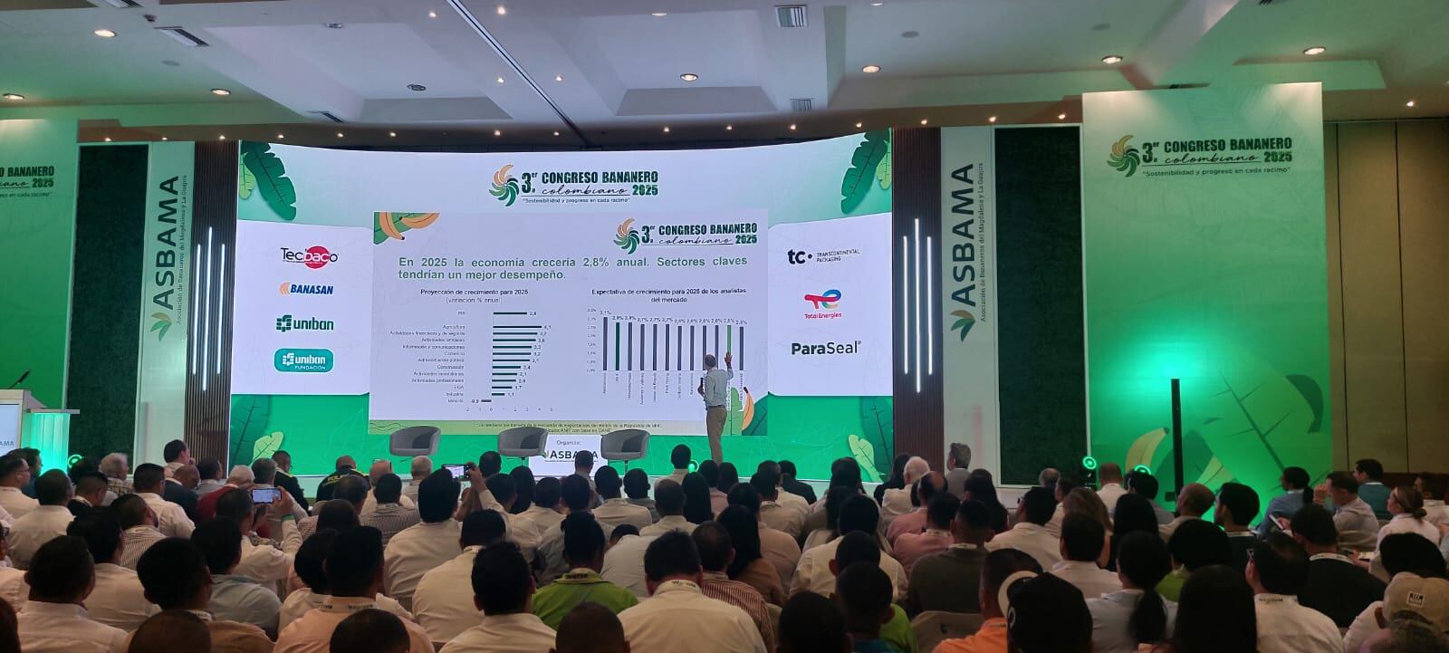 Tercer Congreso Bananero Colombiano. Foto: Gissell Campo