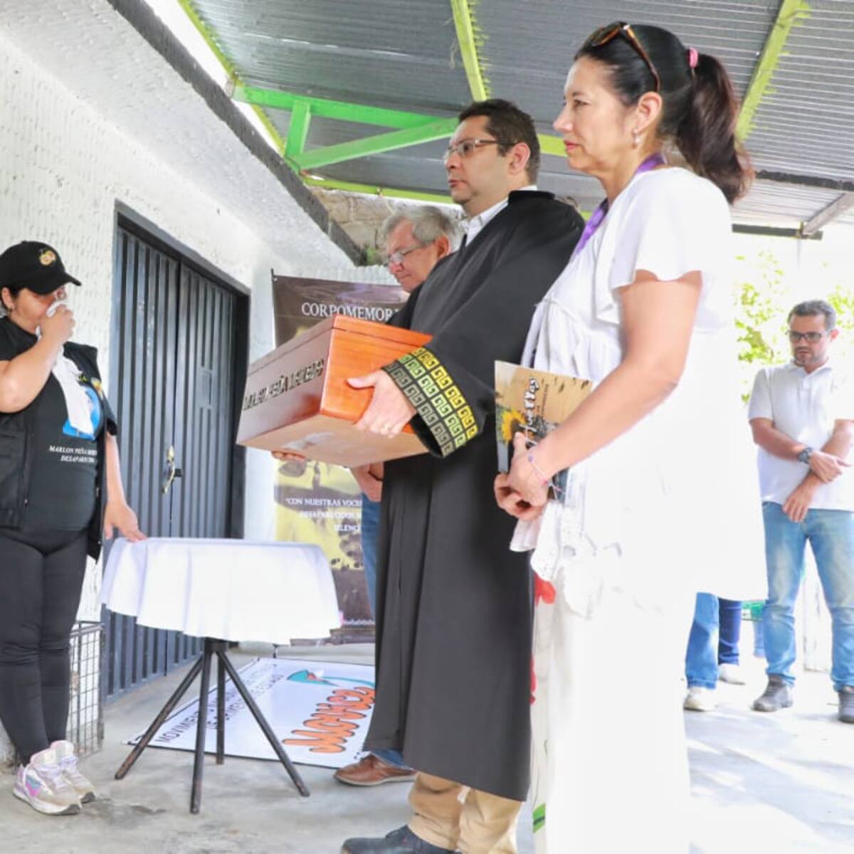 JEP entrega restos de joven desaparecido en el cementerio de Bosconia