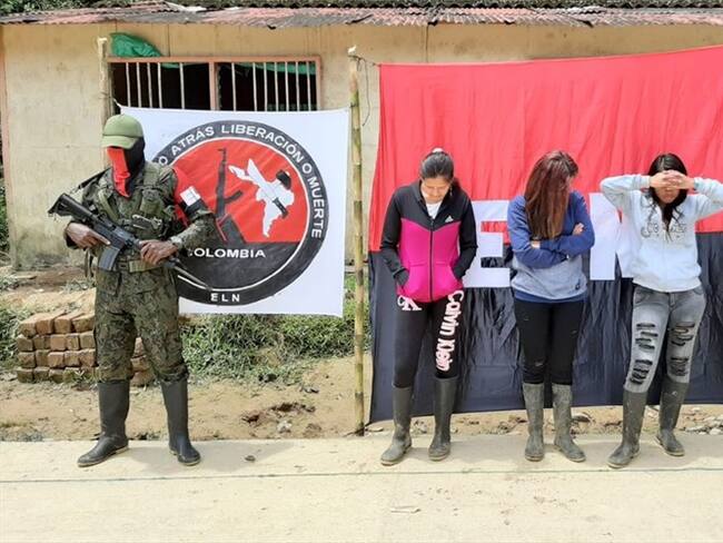 Liberadas ELN Nariño. Foto: La Wcon Julio Sánchez Cristo