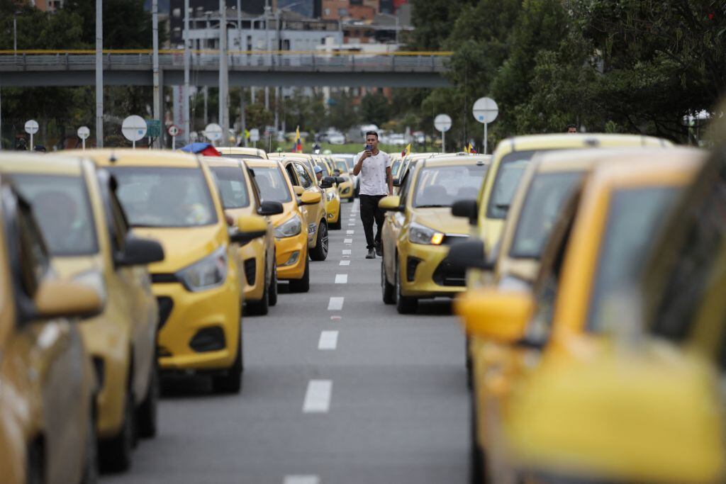 Imagen de referencia de taxis. Foto: Getty Images.