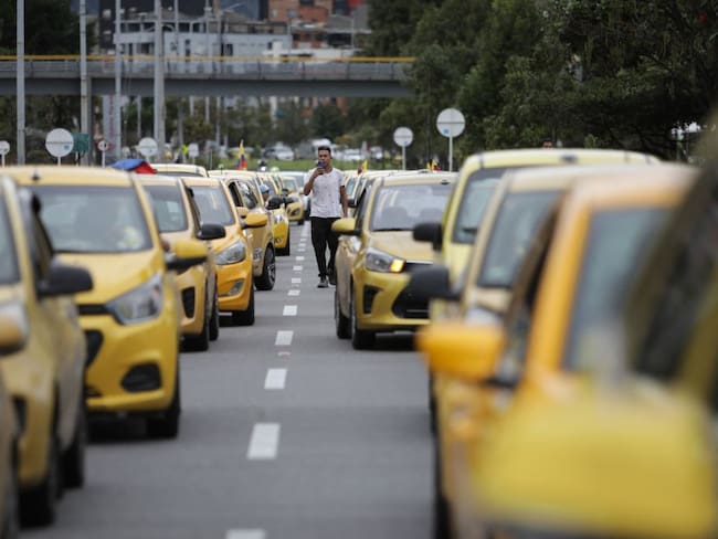 Imagen de referencia de taxis. Foto: Getty Images.