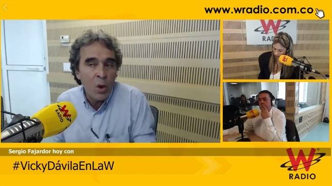 Sergio Fajardo. Foto: W Radio