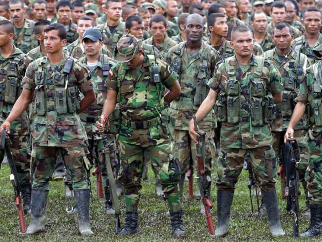 Paramilitares en Colombia.