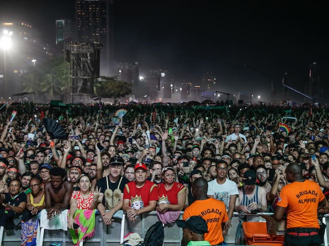 Concierto de Madonna en Brasil. Foto: EFE/ André Coelho