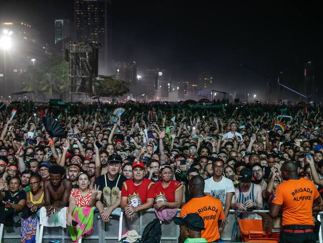 Concierto de Madonna en Brasil. Foto: EFE/ André Coelho