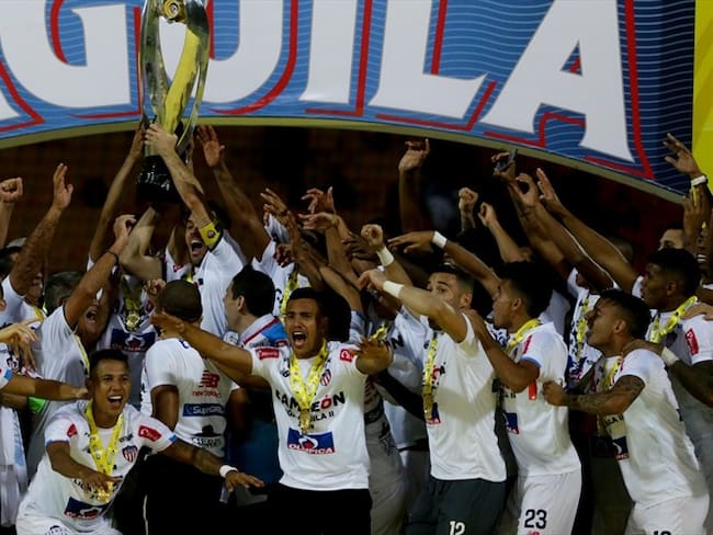 Junior, que es el actual campeón de la Liga Águila y subcampeón de la Copa Sudamericana, es el primer equipo colombiano que figura dentro del listado en el puesto 31.. Foto: Colprensa