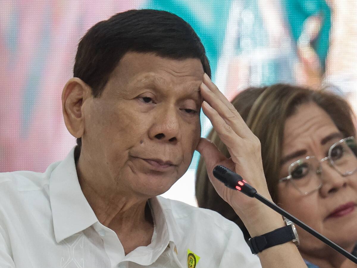 El expresidente Rodrigo Duterte cuestionó su captura ordenada por la CPI: “¿Qué crimen he cometido?"