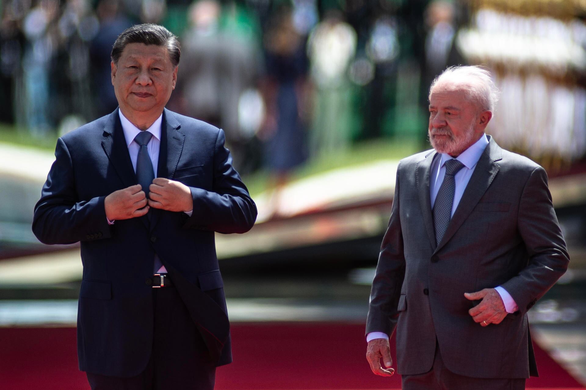 Xi transmitió a Lula su apoyo y condenó el “proteccionismo” tras aranceles de EE. UU. a Brasil. Foto: EFE/Andressa Anholete.