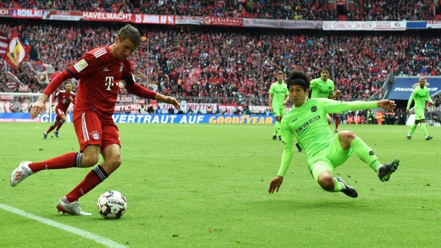 Al ampliar a 4 puntos su ventaja sobre el Borussia Dortmund, que sólo pudo empatar 2-2 en Bremen.. Foto: Getty Images