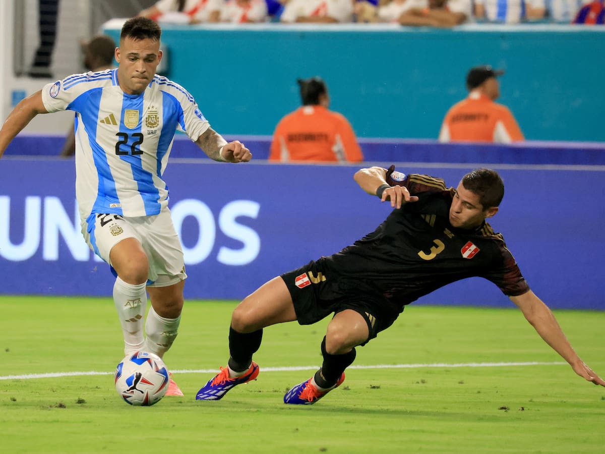 En fotos: Argentina ganó 2-0 a Perú y así se vivió el partido