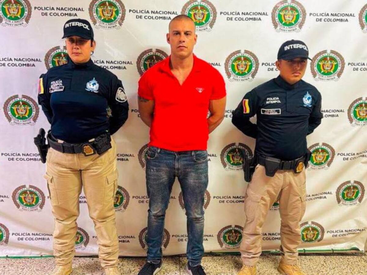 Capturan en Medellín a español buscado por tráfico de drogas y fraude migratorio