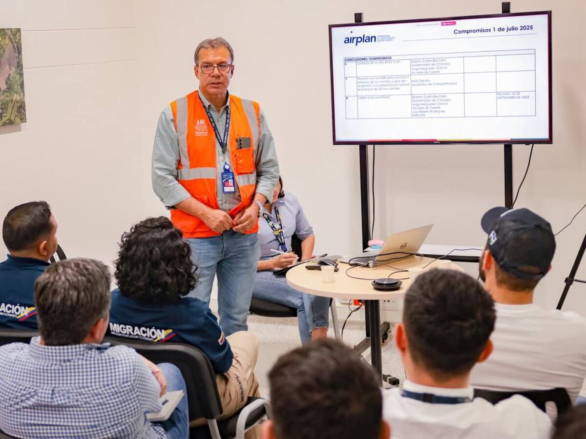 Así va el proceso de internacionalización del aeropuerto Los Garzones de Montería: este es el avance