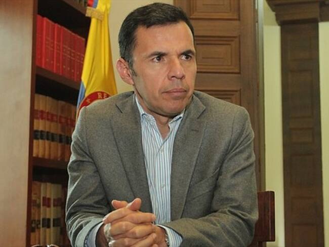 El ministro del Interior, Guillermo Rivera. Foto: Colprensa