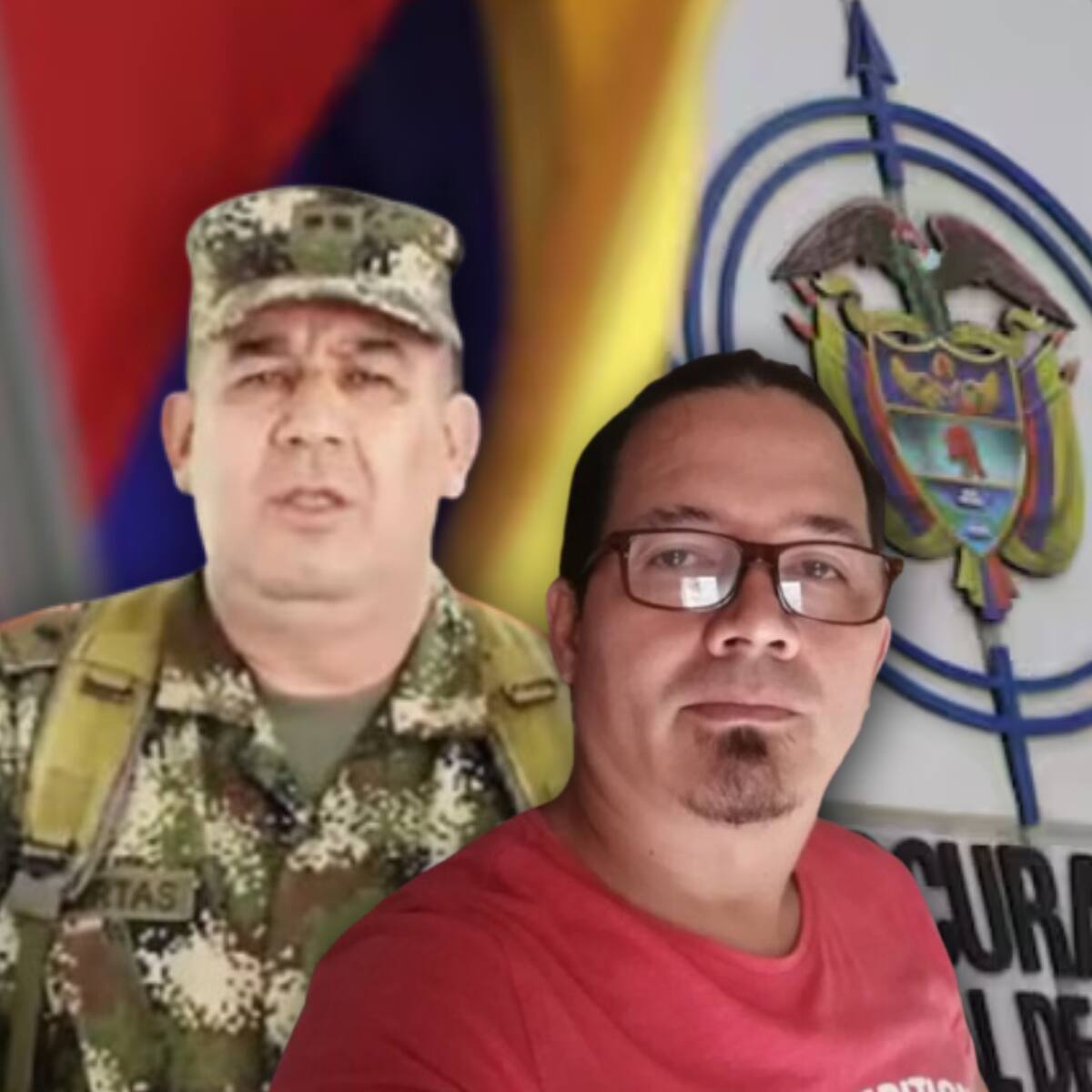 Procuraduría suspende al general Huertas y a Wilmar Mejía por escándalo con las disidencias