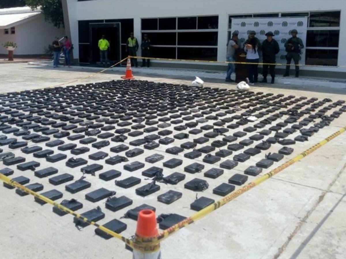 604 kilos de cocaína incautados en el Magdalena