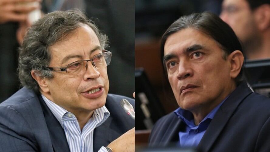 La Sala de Instrucción de la Corte Suprema de Justicia rechazó una denuncia contra los senadores Gustavo Petro y Gustavo Bolívar. Foto: Colprensa