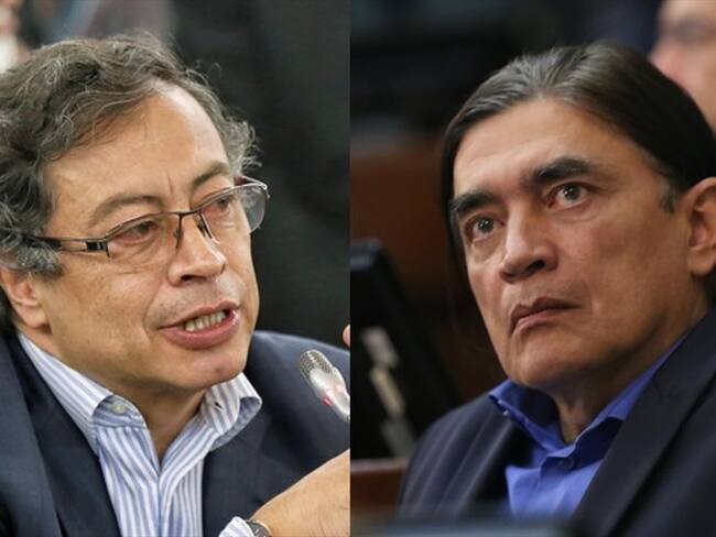 La Sala de Instrucción de la Corte Suprema de Justicia rechazó una denuncia contra los senadores Gustavo Petro y Gustavo Bolívar. Foto: Colprensa