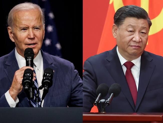 Joe Biden y Xi Jinping. Fotos: Getty Images.