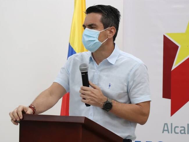 Alcalde de Montería advierte que se acabaron las vacunas para primeras dosis contra el COVID-19. Foto: prensa Alcaldía Montería.