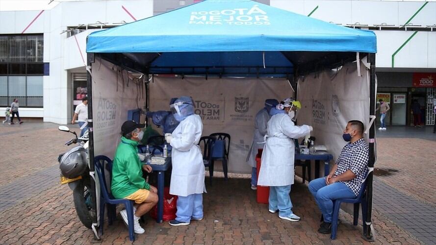 Casos de COVID-19 en Colombia. Foto: Getty Images