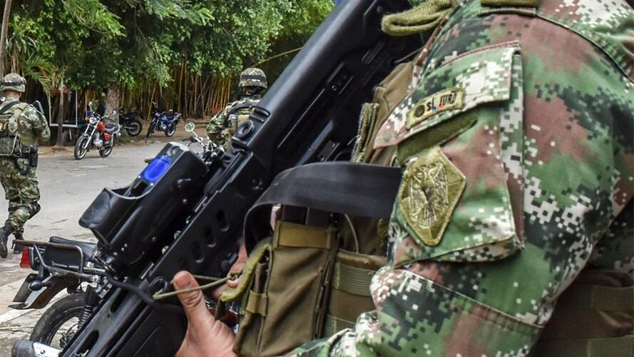 Ejército Nacional dio de baja a alias ‘Loco Milciades’. Foto: DANIEL FERNANDO MARTINEZ CERVERA/AFP via Getty Images