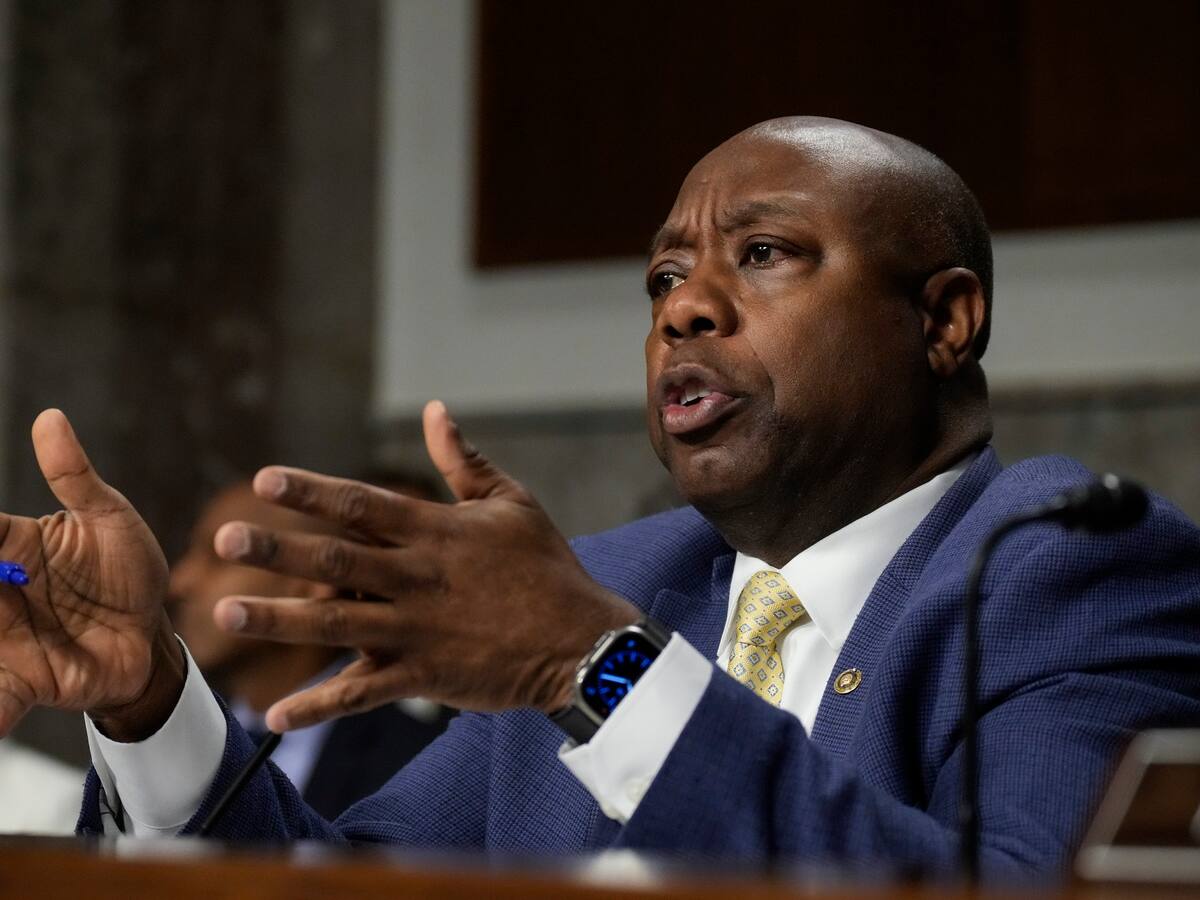 Tim Scott se lanza a las primarias republicanas prometiendo seguridad en EE.UU.