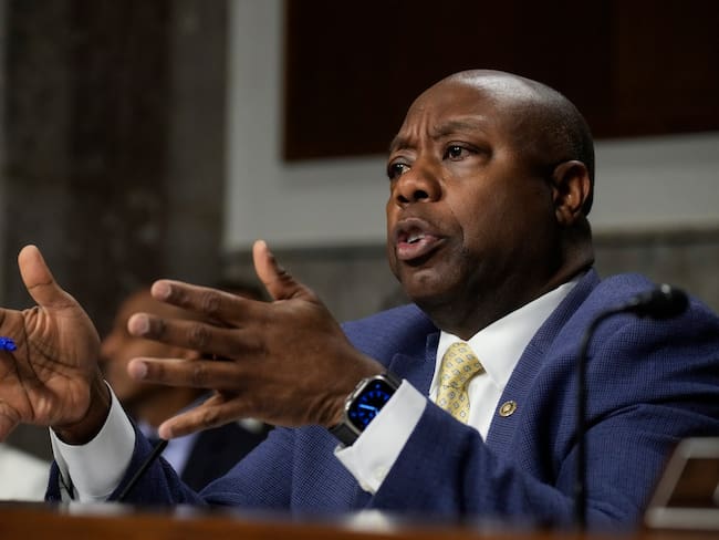 Tim Scott. (Photo by Drew Angerer/Getty Images)