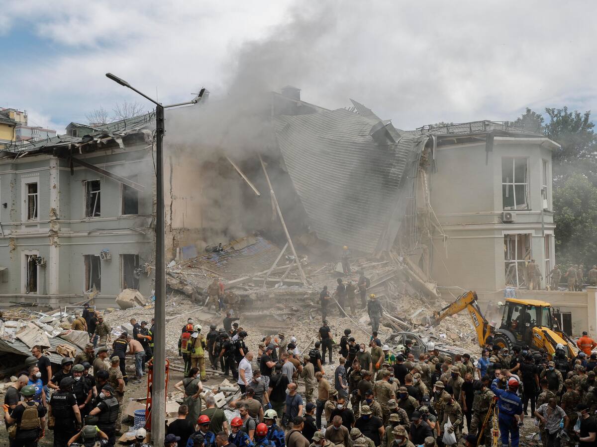 OIEA criticó a Rusia por las consecuencias del ataque contra el hospital infantil de Kiev