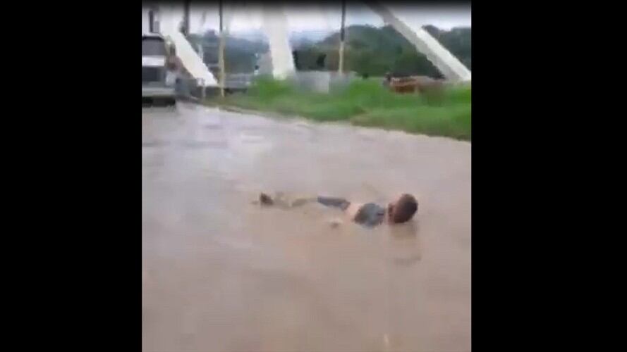 El hecho que causó risa a la comunidad santandereana se hizo viral en redes sociales. Foto: Captura de pantalla