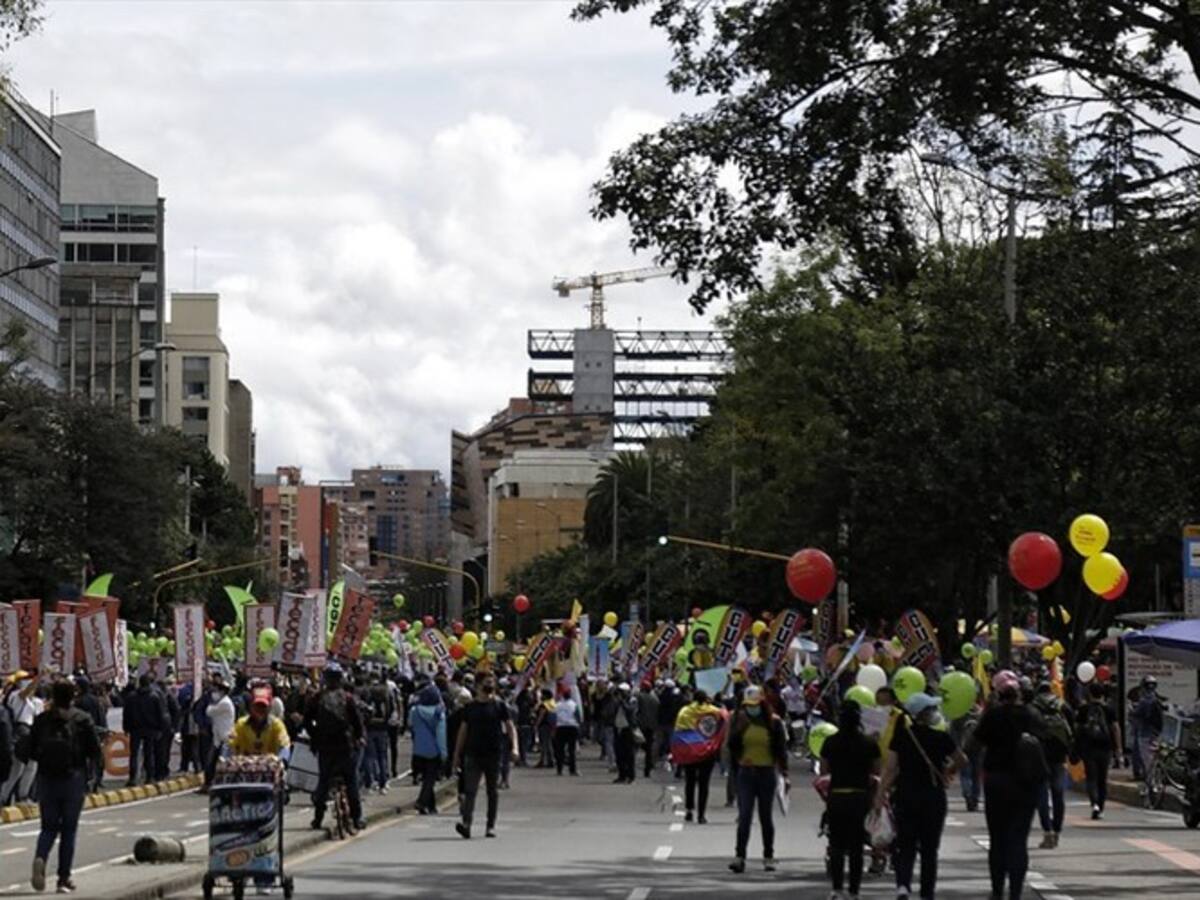 Avanzan las manifestaciones en una nueva jornada del Paro Nacional