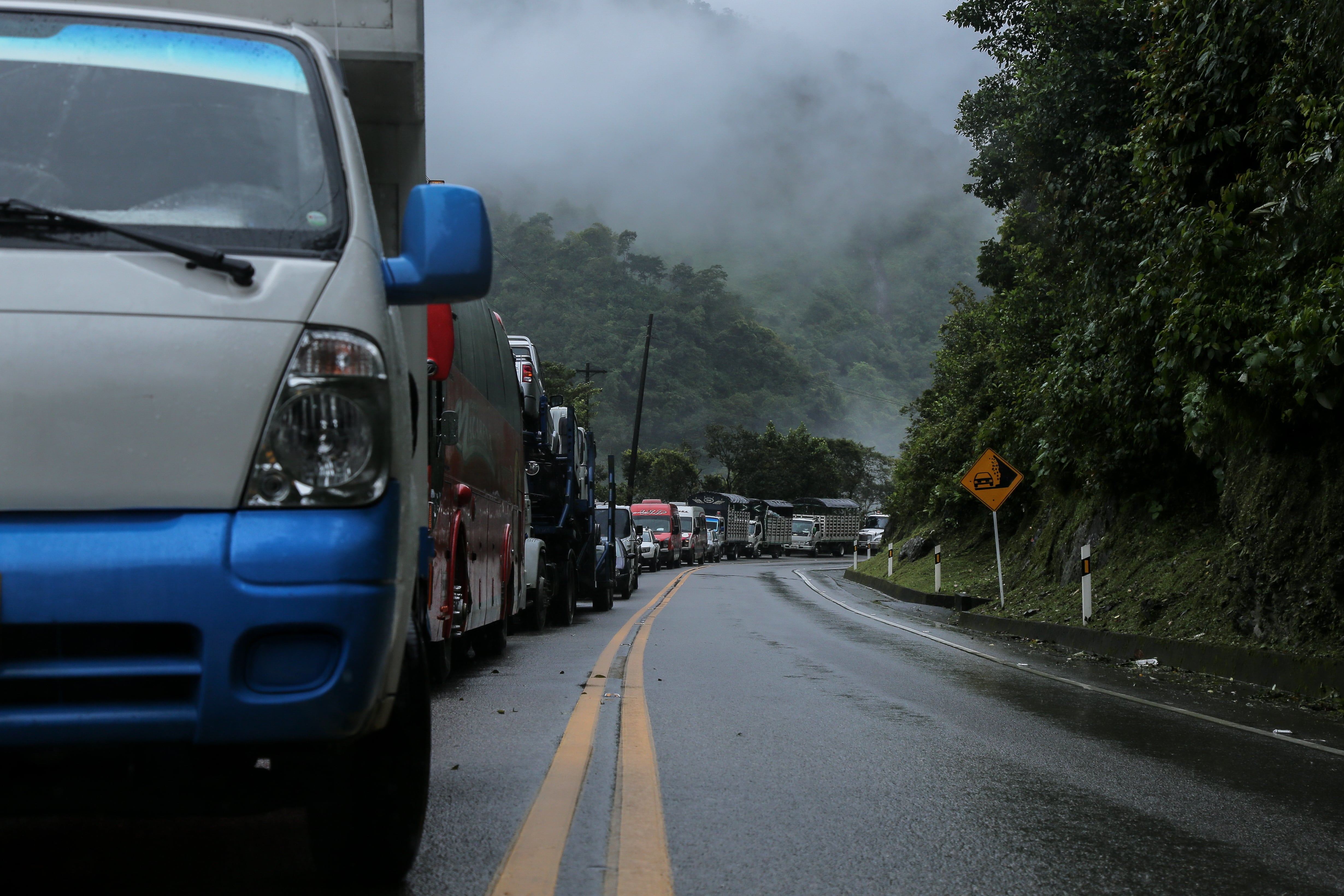 Vía Bogotá - Villavicencio | Foto: Colprensa