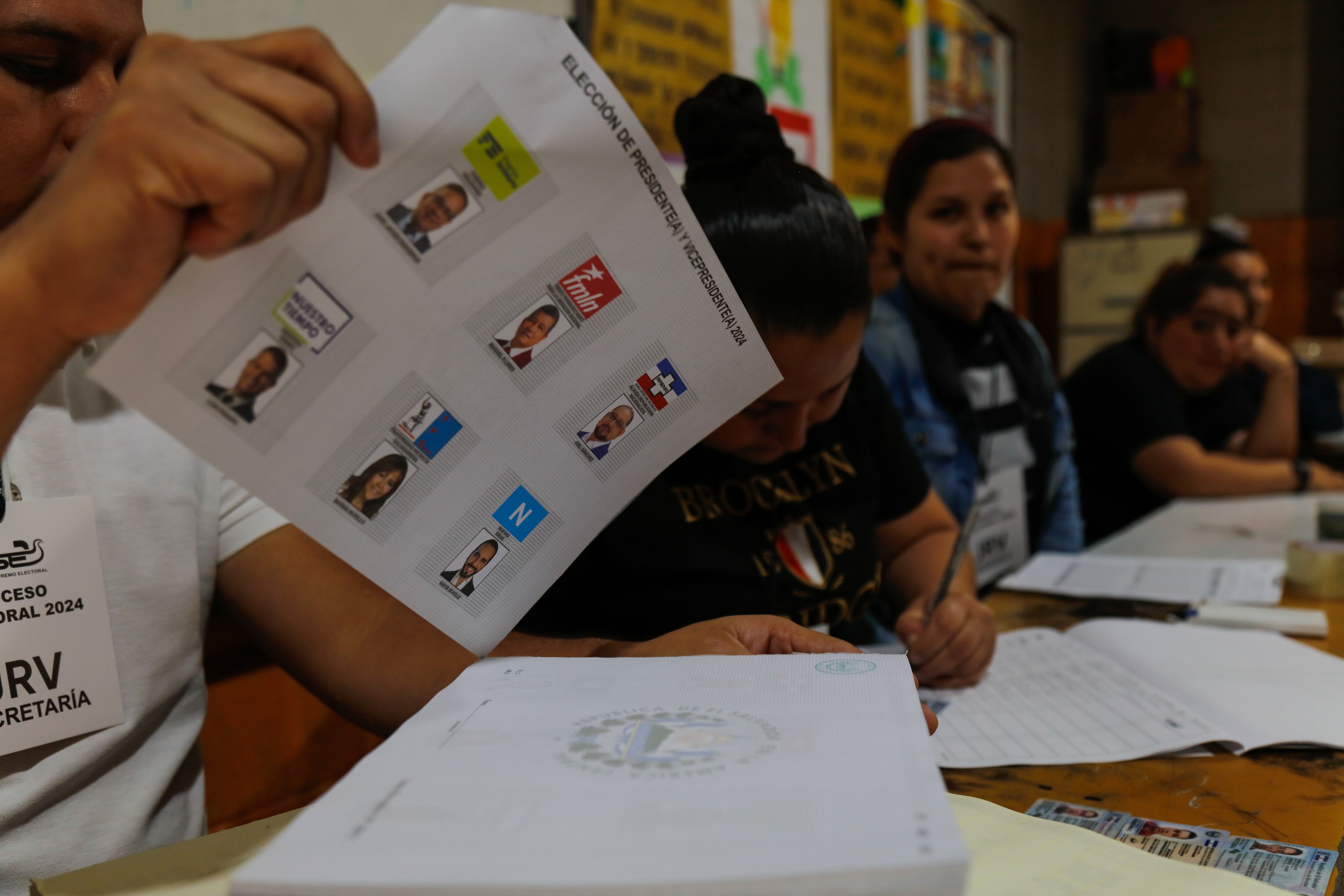 Elecciones presidenciales y legislativas en El Salvador. Foto: Alex Pena/Anadolu/via Getty Images