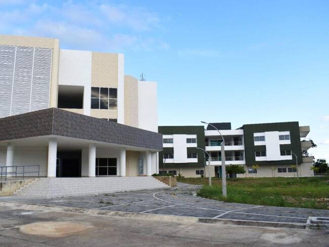 Entregaron obras de la Universidad de Córdoba, sede Sahagún. Foto: cortesía Gobernación de Córdoba