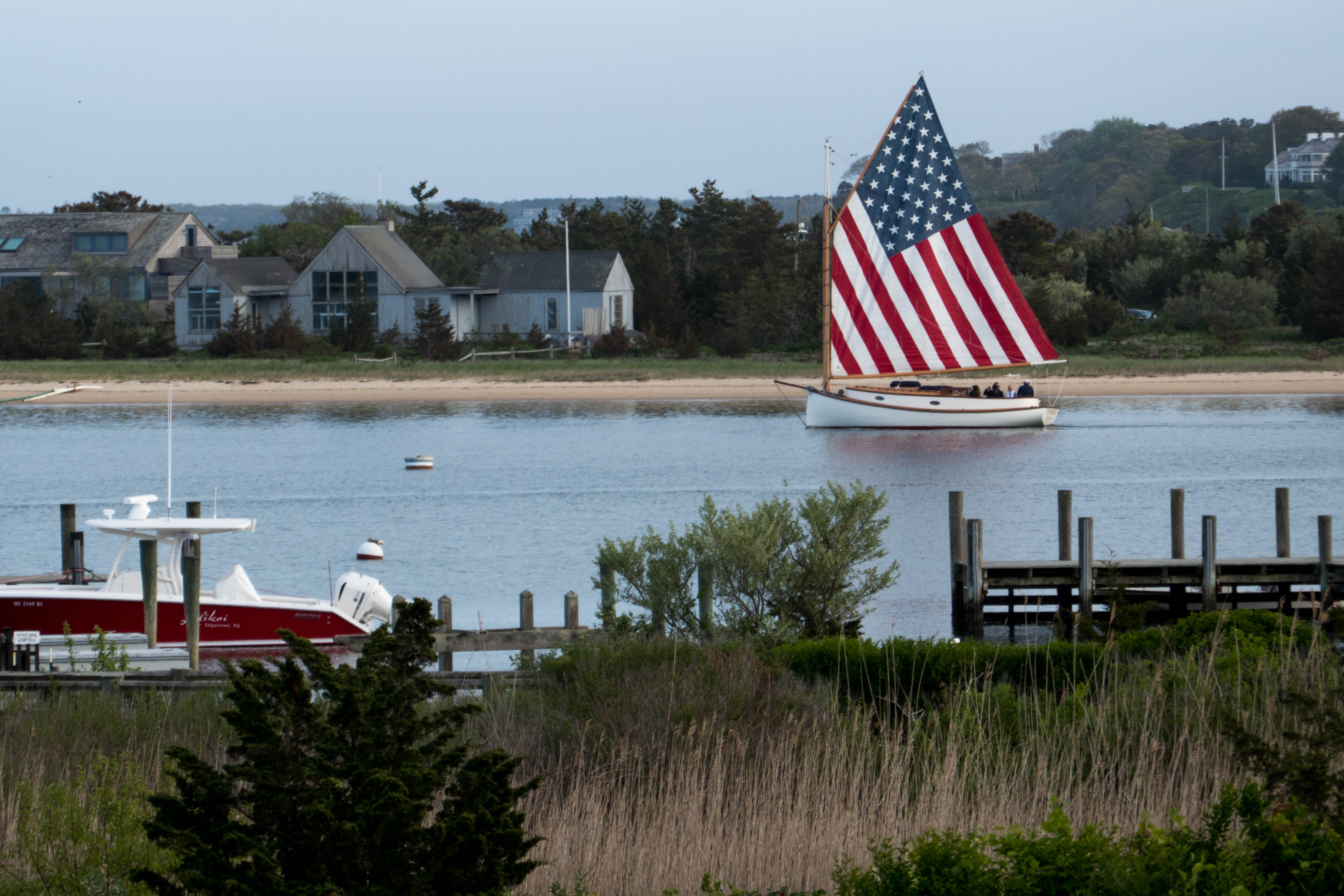Vista de la isla Martha's Vineyard, Massachusetts. (Photo by: Education Images/Universal Images Group via Getty Images)