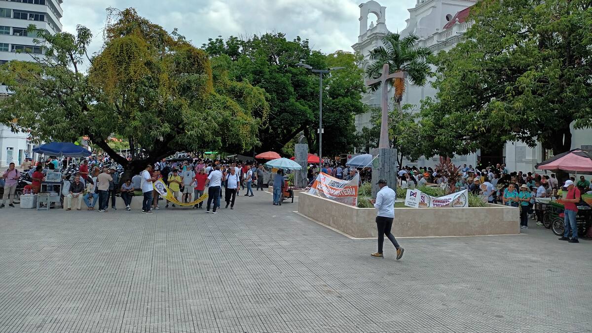 Con poca asistencia se cumplió la primera jornada de paro en la ciudad de Montería